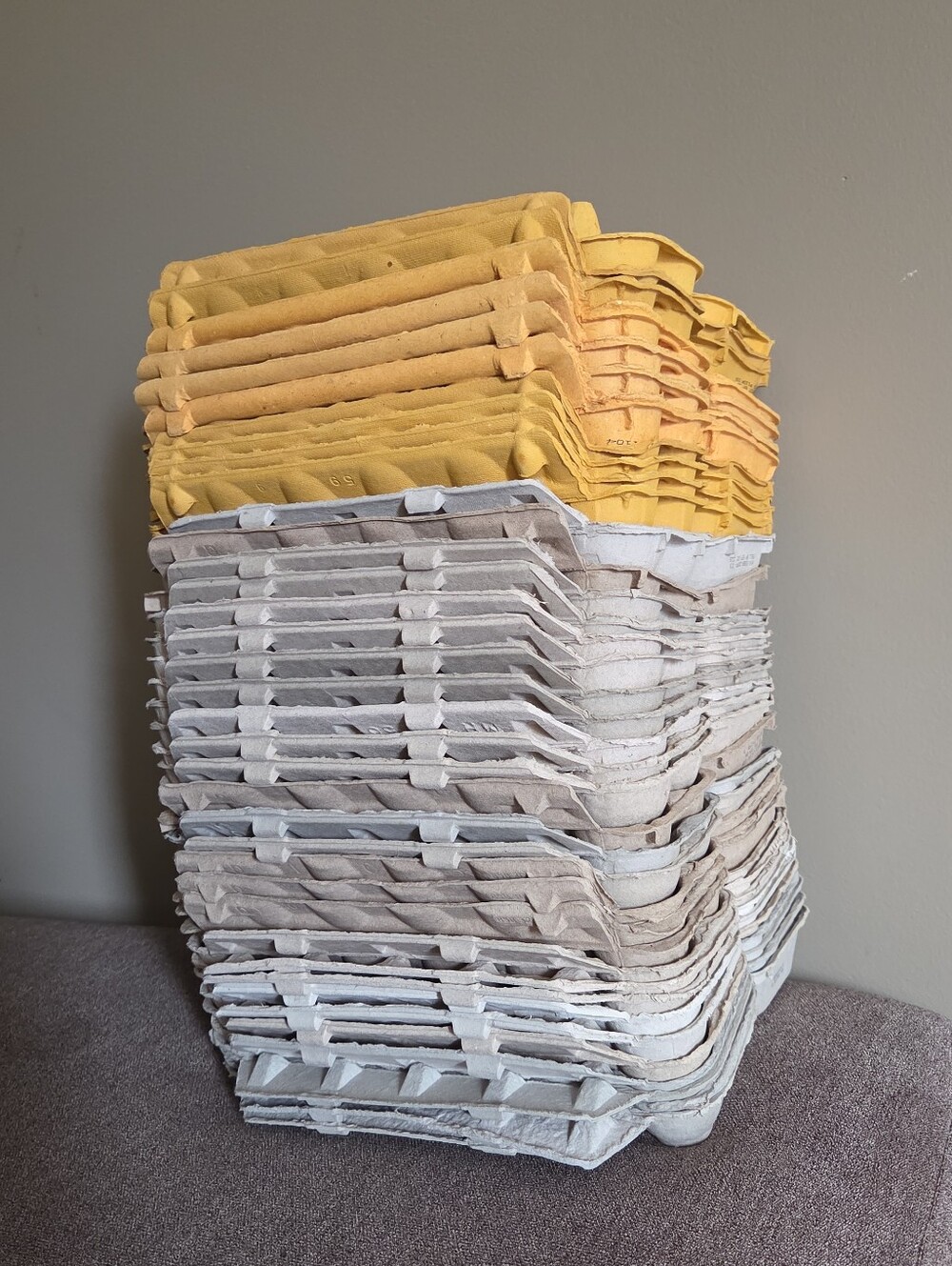 Lot Of 38 Clean Egg Cartons Bundle